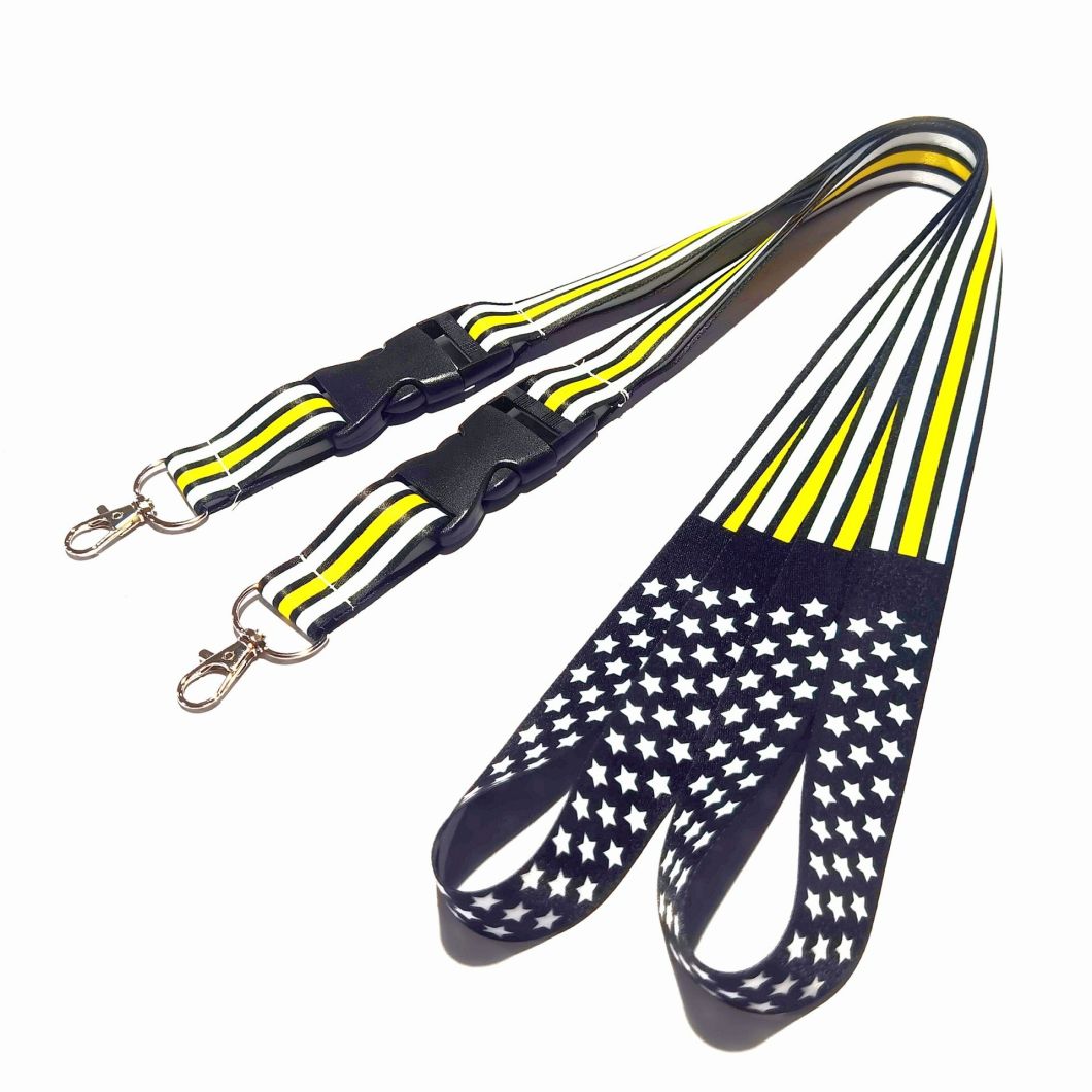 Custom Sublimation Lanyard Strap with Printing Personalize Logo