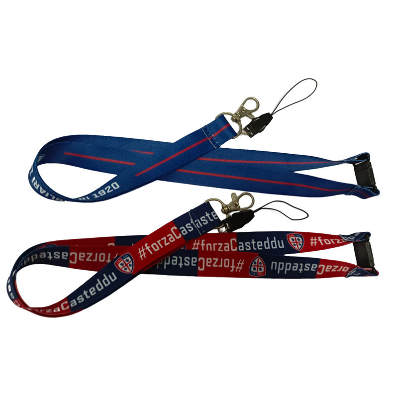 No Minimum Order Cheap Custom Polyester Sublimation Printed Logo Colorful Lanyard