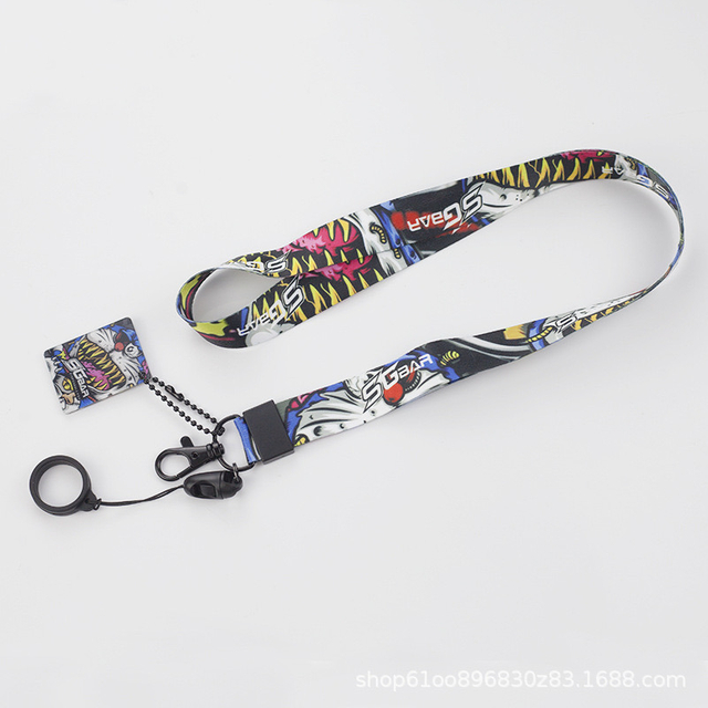 Blue 20mm Cy 20*900mm China Printed Promotional Gift Neck Transfer Lanyard OEM