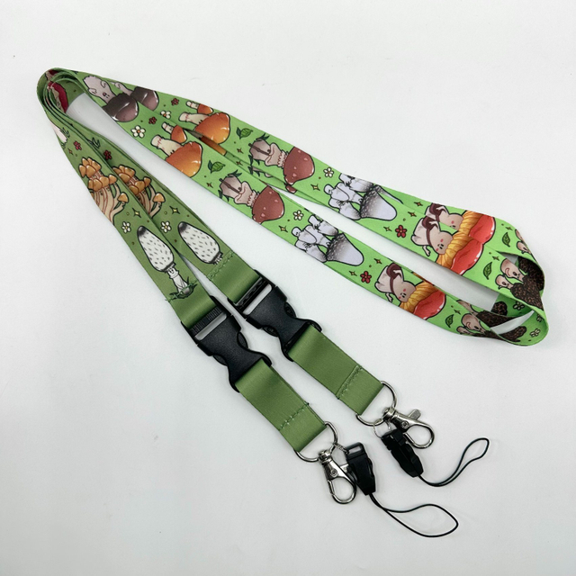 Polyester Nylon Double-Sided Transfer Printing, Silk Screen Printing, Anti Loss Mobil Phone Lanyard