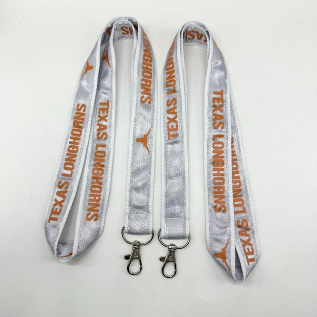 High Quality Double-Layer Ribbon Transfer Screen Printing Promotional Gift Polyester Lanyard