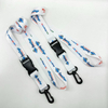 Environmentally Friendly Plastic Buckle Polyester Transfer Screen Printing Logo Certificate Set Work Card Lanyard
