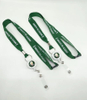 Custom Design Logo with Retractable and Easy to Pull Buckles Heat Transfer Dye Sublimation Printed Lanyard with Badge Reel