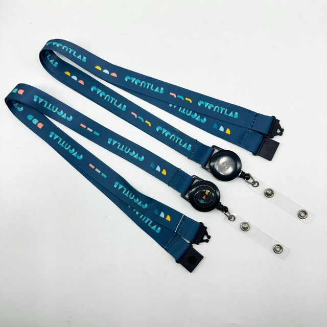 Custom Transfer Silk Screen Printed Lanyard with Card Holder, and Flexible and Easy to Pull Buckle