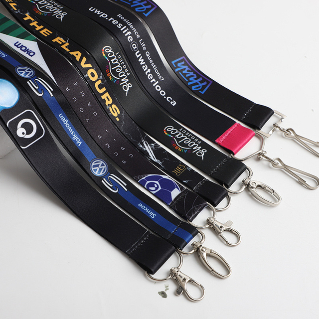 Polyester Cy 20*900mm China Keychain Custom Logo Key Chain Lanyard with Low Price