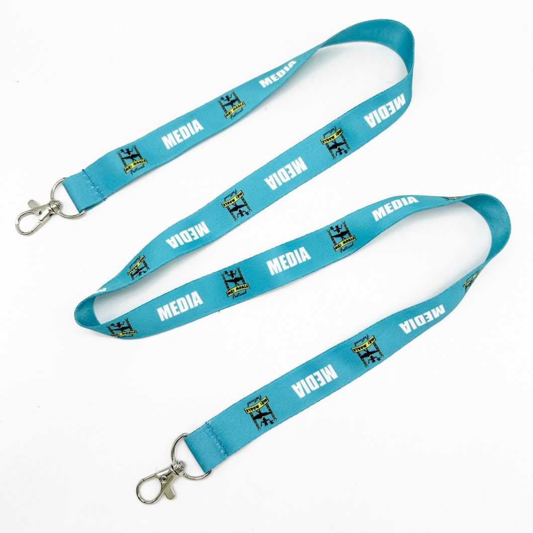 Custom Polyester Heat Transfer Printing Neck Lanyard