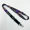 Manufacture 20*900mm Metal Cy China ID Card Holder Key Chain Custom Lanyard