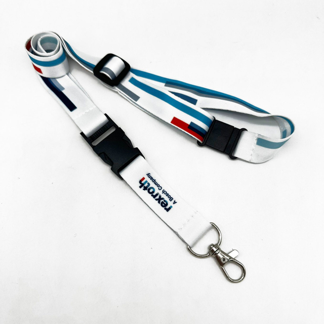 High Quality Heat Printing Cy 20*900mm China Card Holder Custom Logo Transfer Lanyard