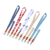 Custom High Quantity Polyester Heat Transfer Printing Promotional Gift Lanyard