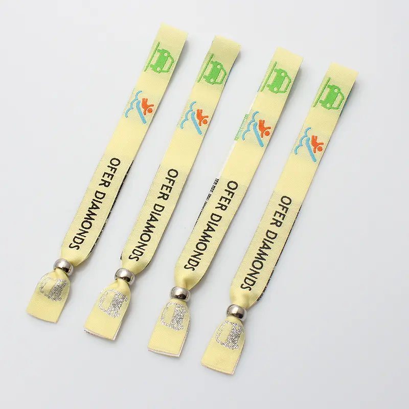 Express Delivery Logo Cy 15*350mm Garment Accessories Disposable Mobile Wrist