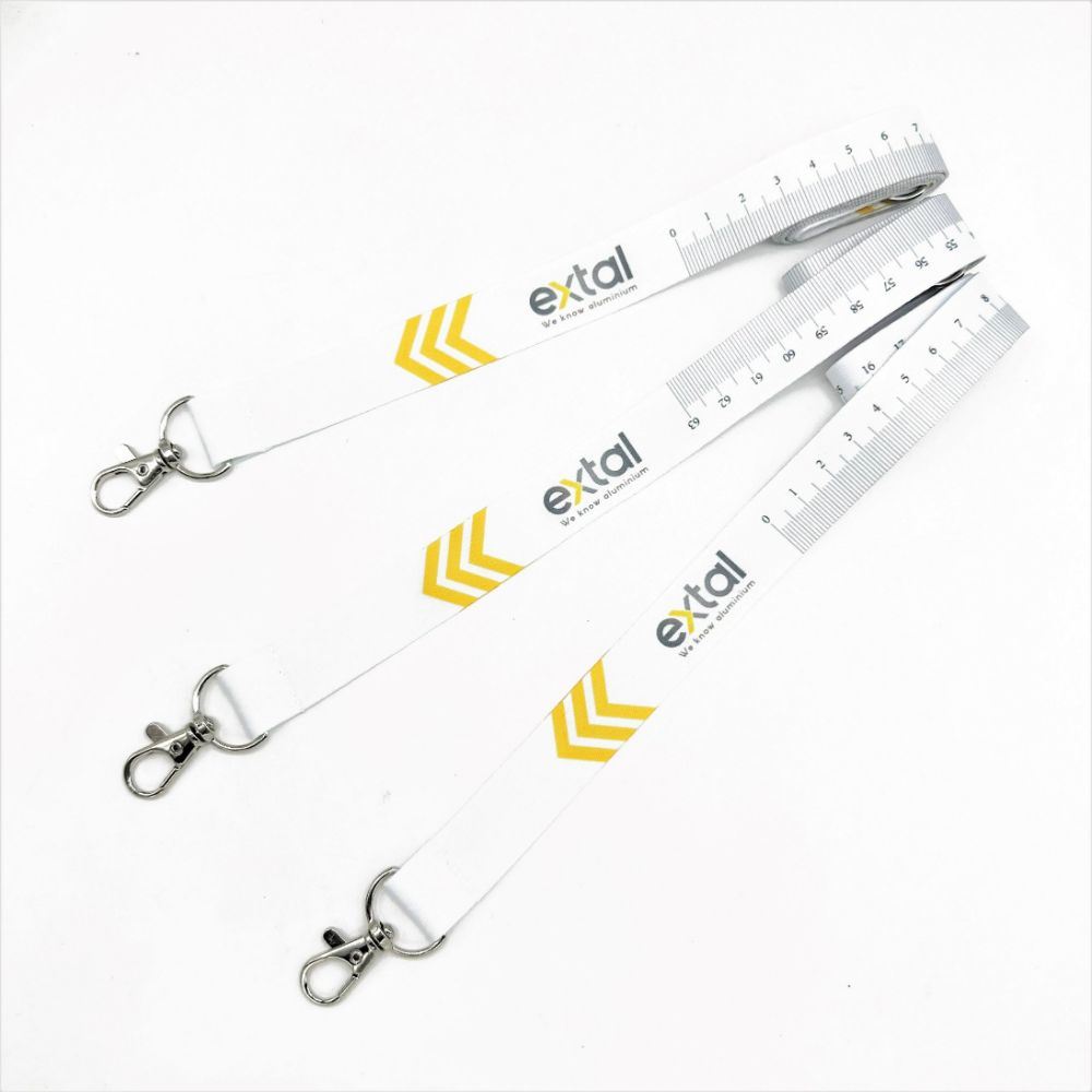 Custom Polyester Sublimation Measuring Ruler Promotional Lanyard