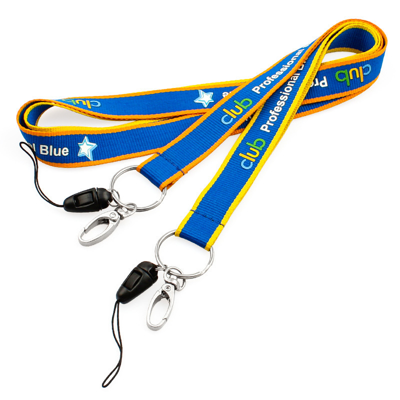 Metal Cy 20*900mm China Nylon Key Chain Transfer Lanyard with Factory Price