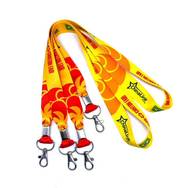 OEM Logo Polyester Cy 20*900mm China Printing Lanyards Key Chain Keychain Lanyard