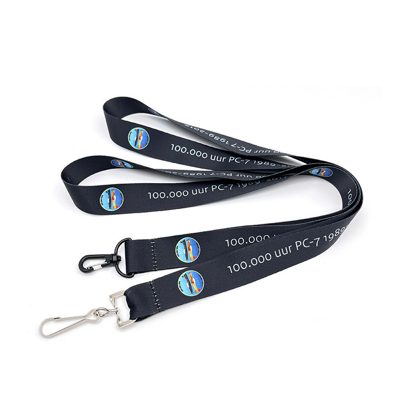 Metal Blue Cy 20*900mm China Lanyards with Logo Custom Lanyard