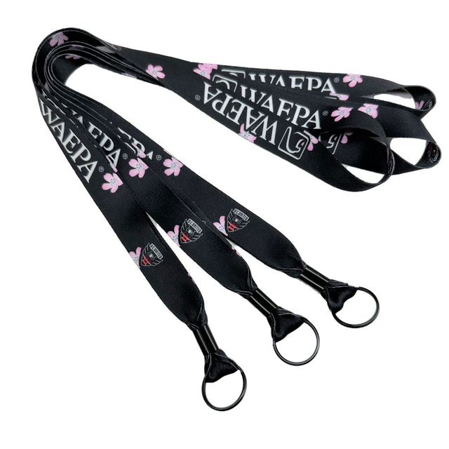 Lanyard with Key Ring, Promotional Lanyard Tublar Lanyard, Neck Lanyard, Polyester Lanyard with Ring