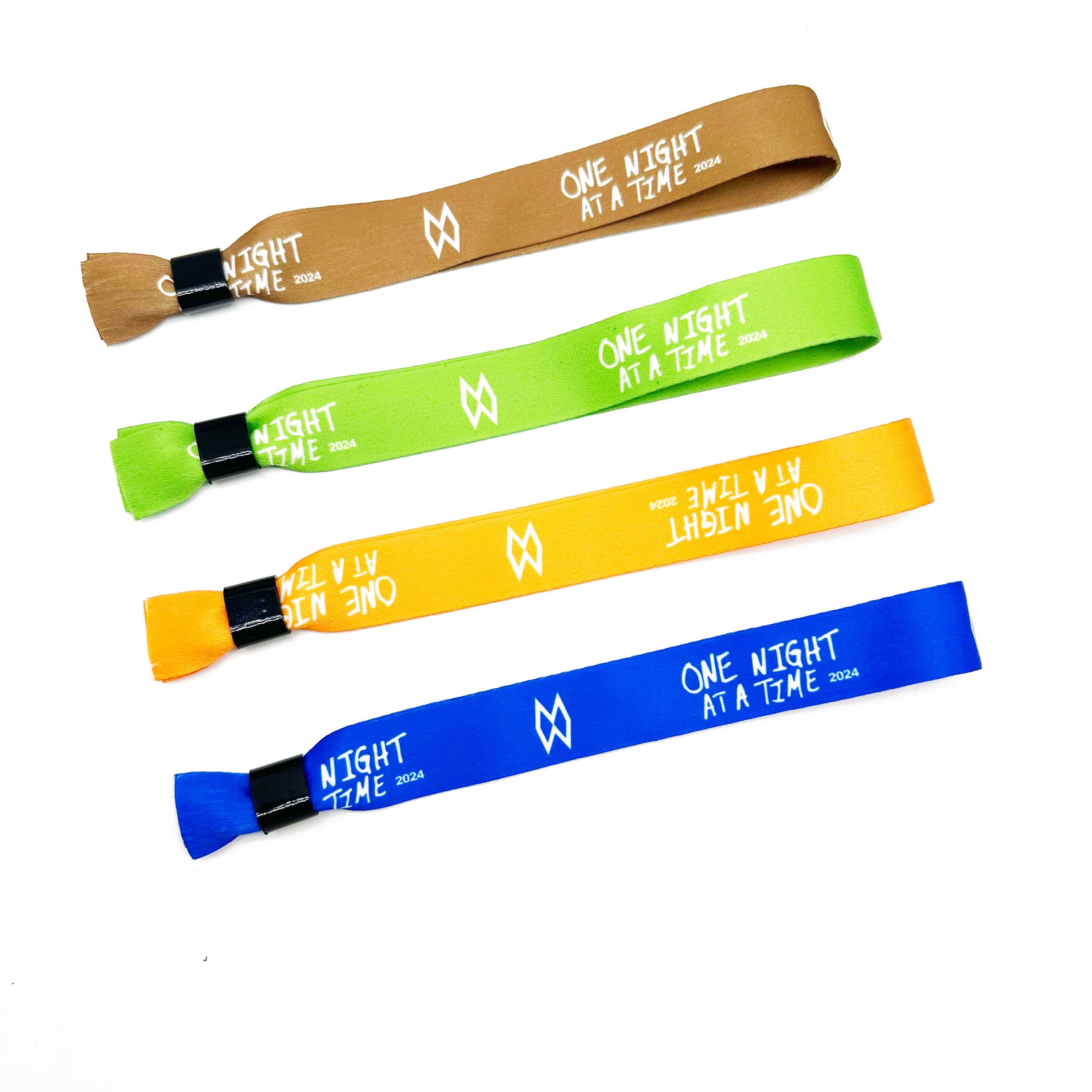 Blue Business Cy Express Delivery 15*350mm Custom Logo Lanyard Wristband