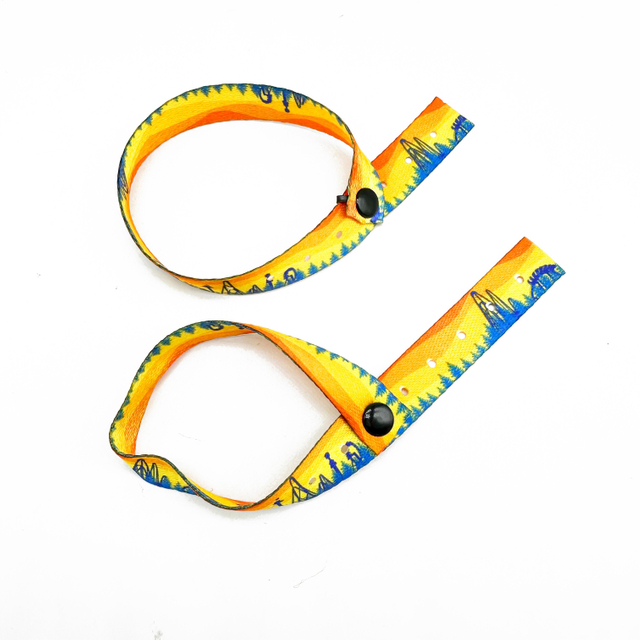 New Express Delivery Logo Cy 15*350mm Dongguan Card Lanyard ID Holder Wristband