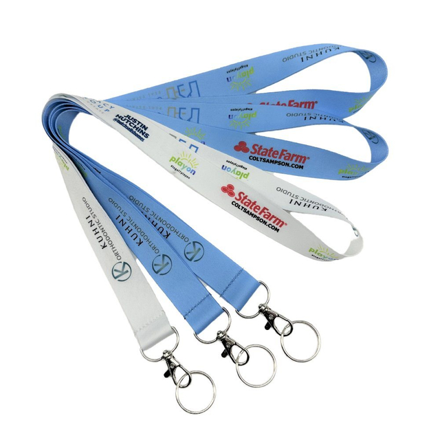 Sublimation Keychain Lanyards with Logo Custom Polyester Lanyard Neck Strap