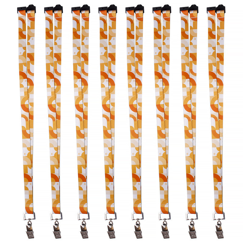 Custom Pet Screen Printing ID Card Holder Lanyard