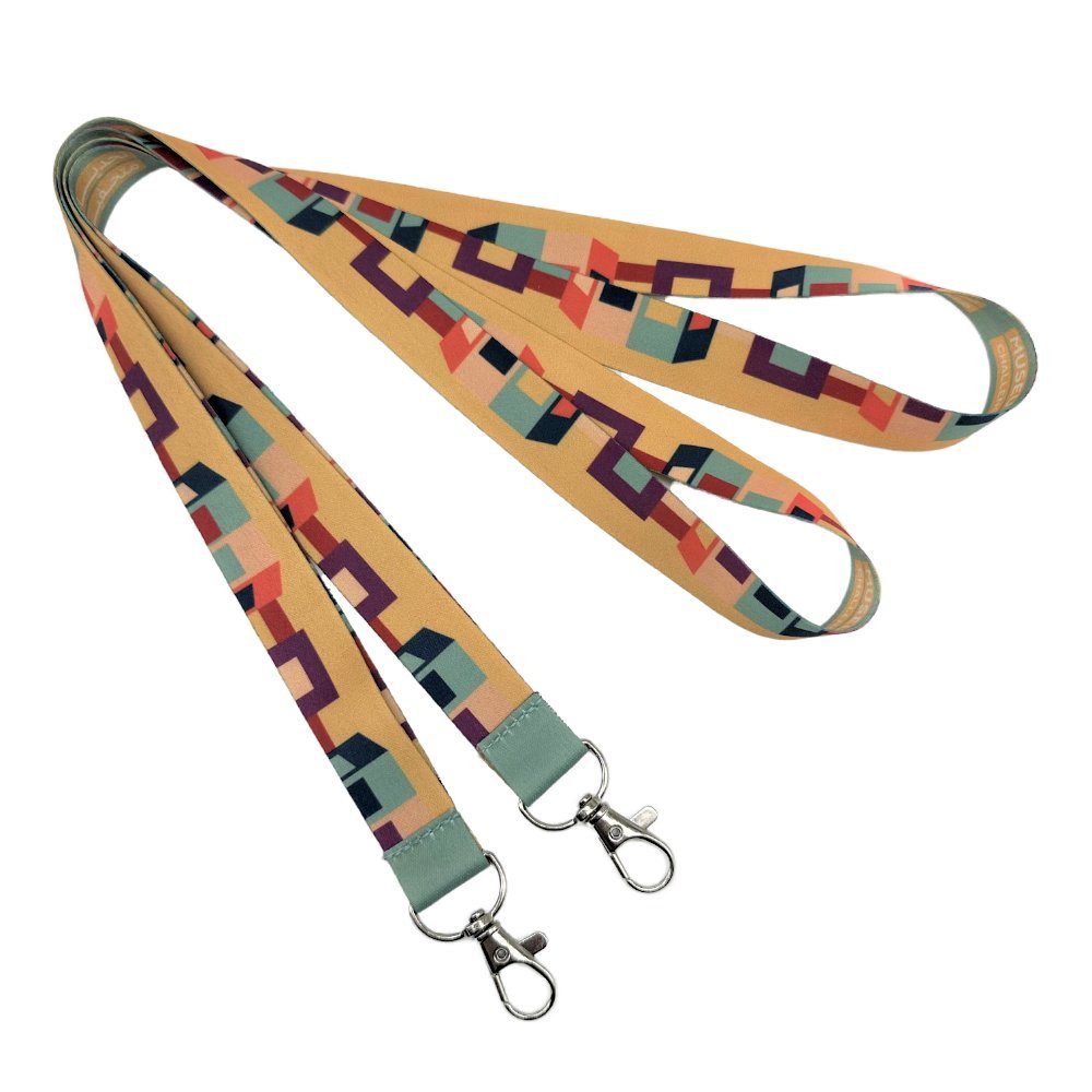 Personalized Heat Transfer Polyester Custom Lanyards Polyester Lanyard Sample Free