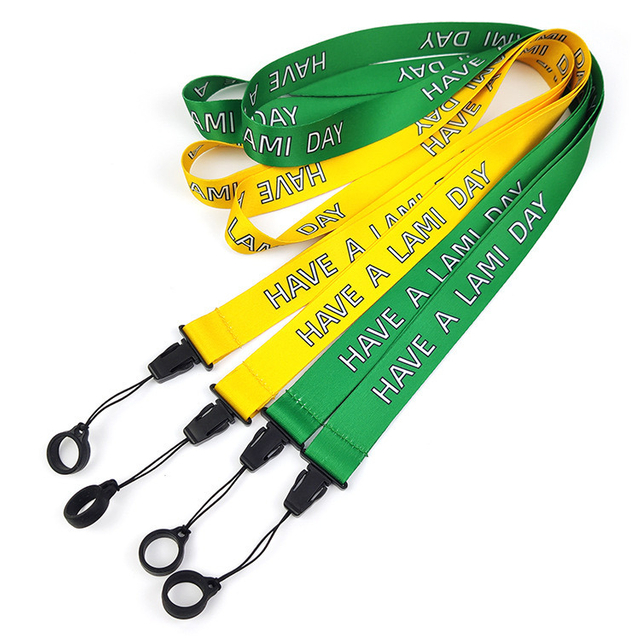 Customized 15mm Polyester Double-Sided Transfer Printed Electronic Cigarette Rod and Sleeve Suspension Rope