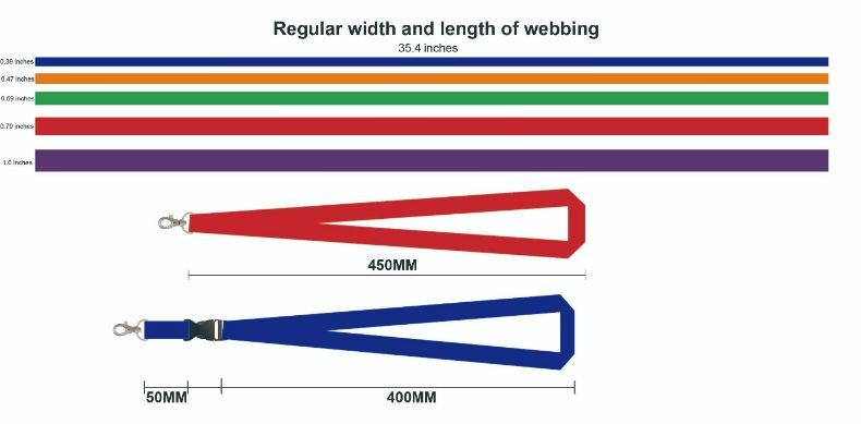 Customized 20mm Polyester Cy 20*900mm China Wrist Lanyards with Logo Custom Sublimation Lanyard