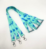 Environmentally Friendly and Recyclable Polyester RPET Ribbon with Logo Transfer and Safety Buckle Hanging Lanyard
