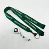 Custom Design Logo with Retractable and Easy to Pull Buckles Heat Transfer Dye Sublimation Printed Lanyard with Badge Reel