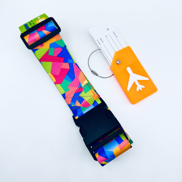 Blue Polyester Cy 50*1900mm*1.0mm China Custom Logo Lanyard Promotion Gift Luggage Belt with Good Service