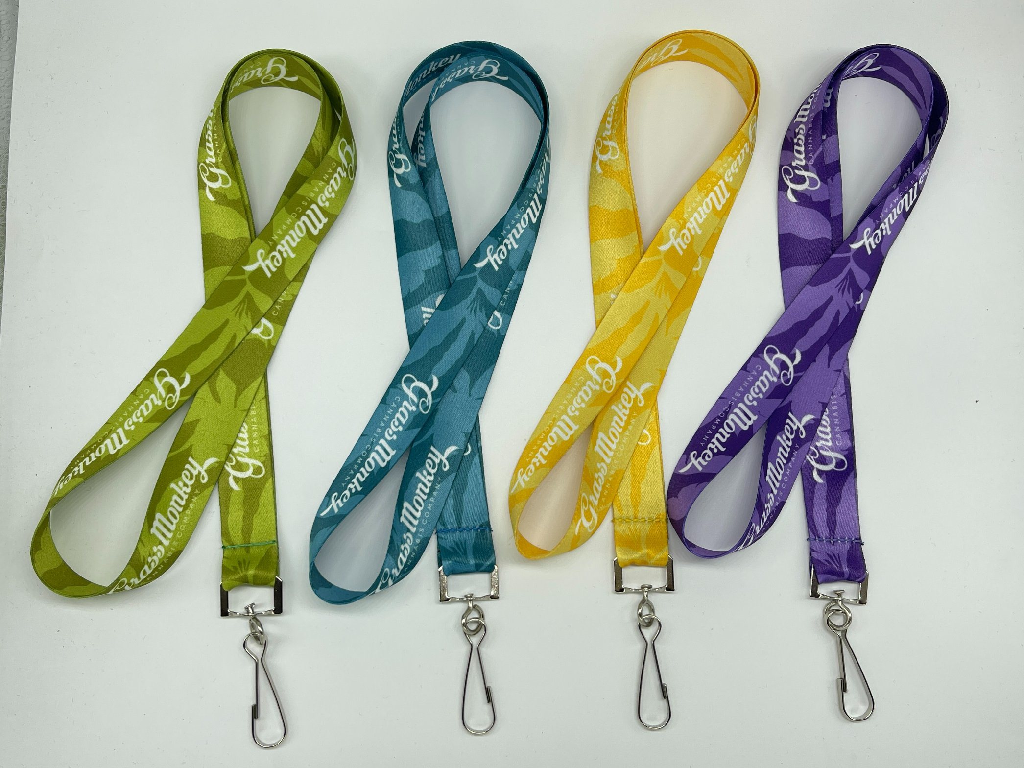 Blue Metal Cy 20*900mm China Card Promotional Gift Lanyard with Good Service