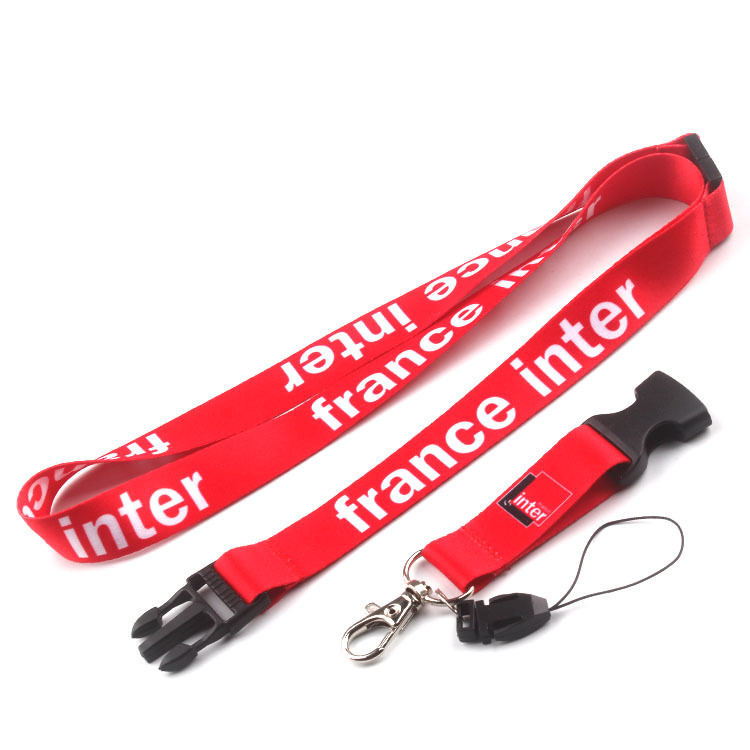 Factory Mobile Phone Bottle Cy 20*900mm China Nylon Custom Key Transfer Lanyard