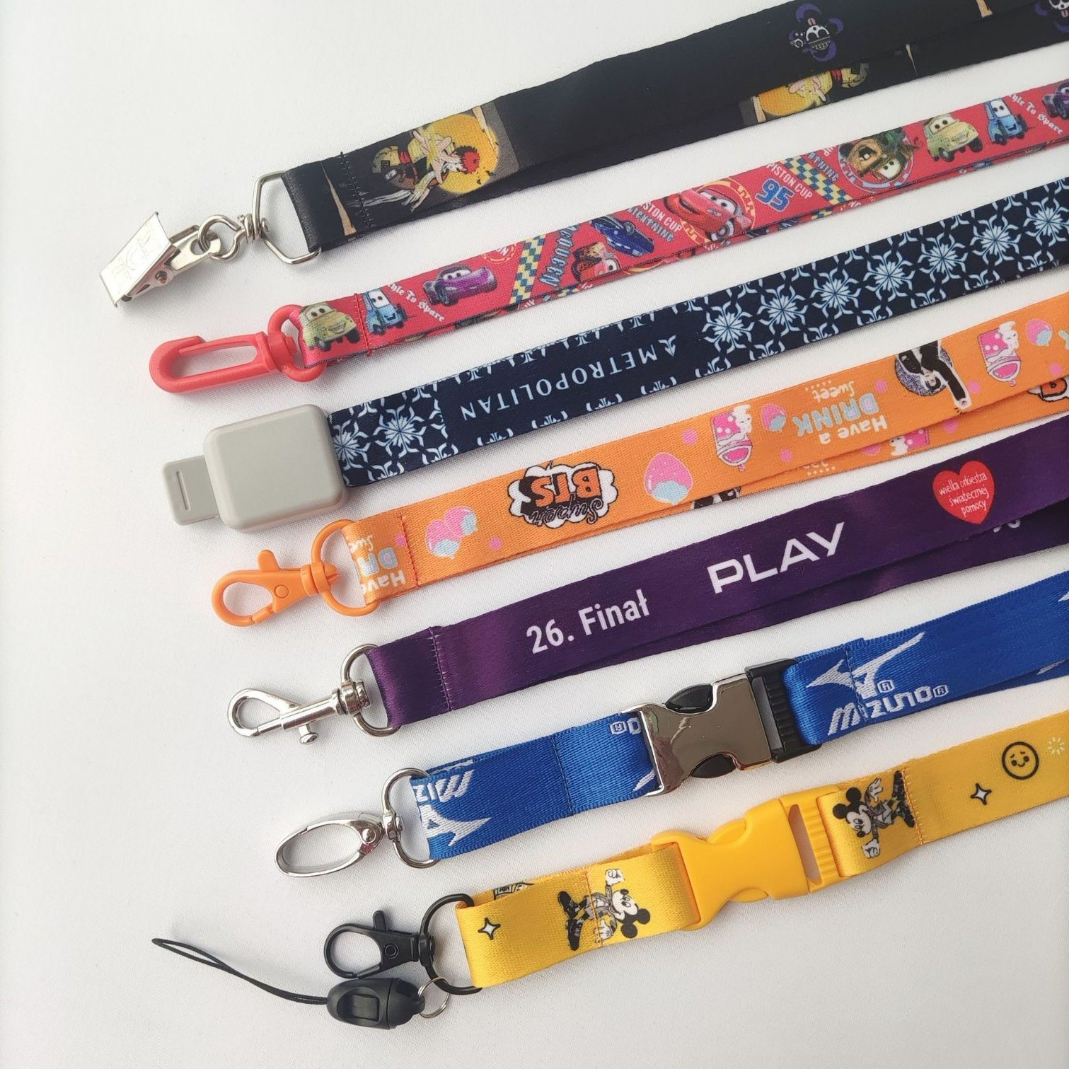 High Performance Bottle Key Cy 20*900mm China Chain Logo Card Custom Lanyard