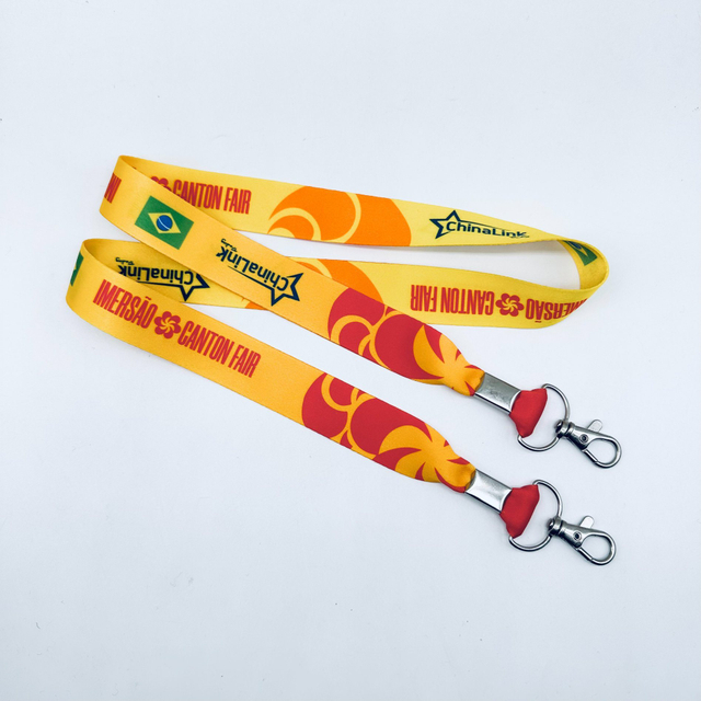 Blue Metal Cy 20*900mm China Lanyards with Logo Custom Promotion Gift Transfer Lanyard OEM