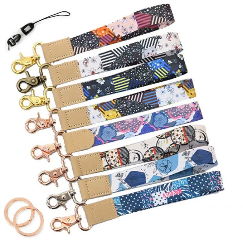 Custom High Quantity Polyester Heat Transfer Printing Promotional Gift Lanyard