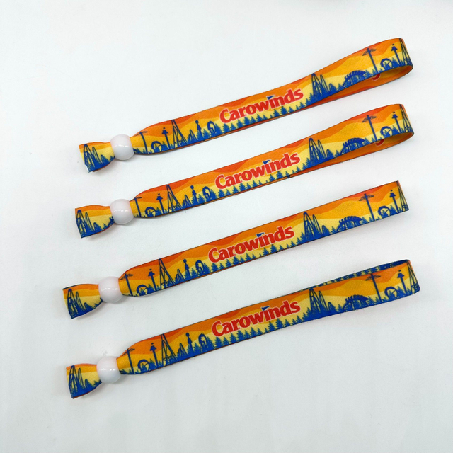 15*350mm Polyester Cy Express Delivery Woven Lanyard Disposable Mobile Wrist