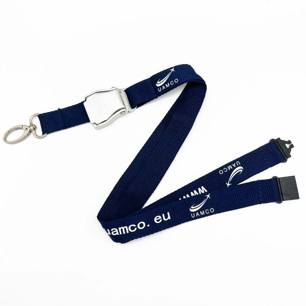 Blue Business Cy 20*900mm China Accessories Keychain Transfer Lanyard with Good Service
