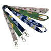 Promotional Lanyard Heat Transfer Office Lanyard with Metal Hook