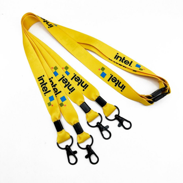 Custom Polyester Heat Transfer Printing Promotional Gift Neck Lanyard