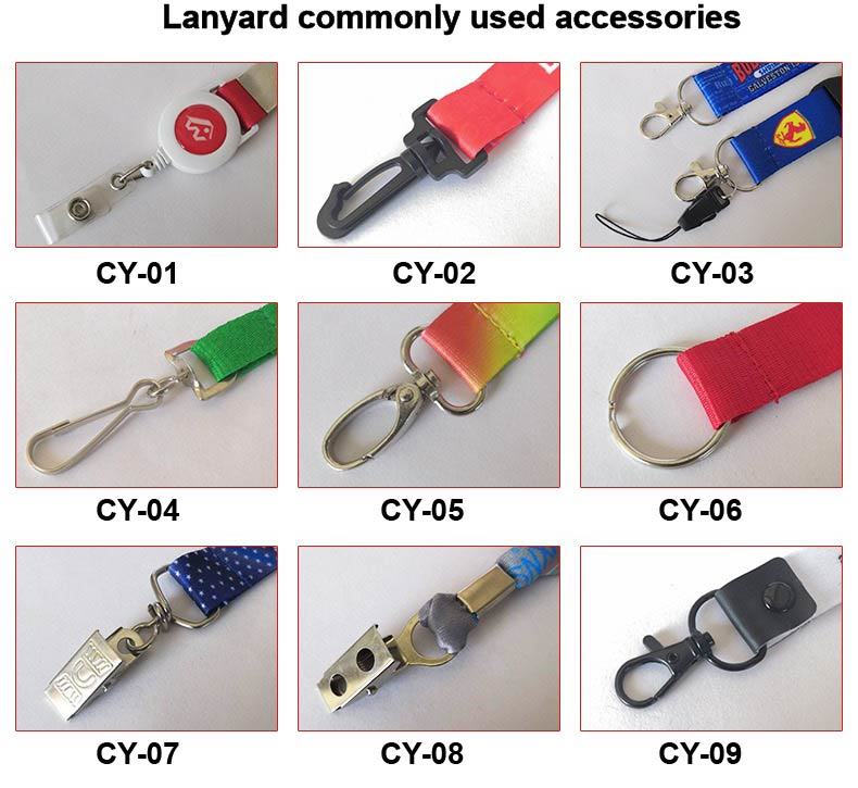 Polyester Card Cy 20*900mm China Keychain Accessories Screen Printing Custom Lanyard New