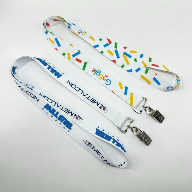 Blue Metal Cy 20*900mm China Promotion Gift Keychain Custom Lanyard with Good Service
