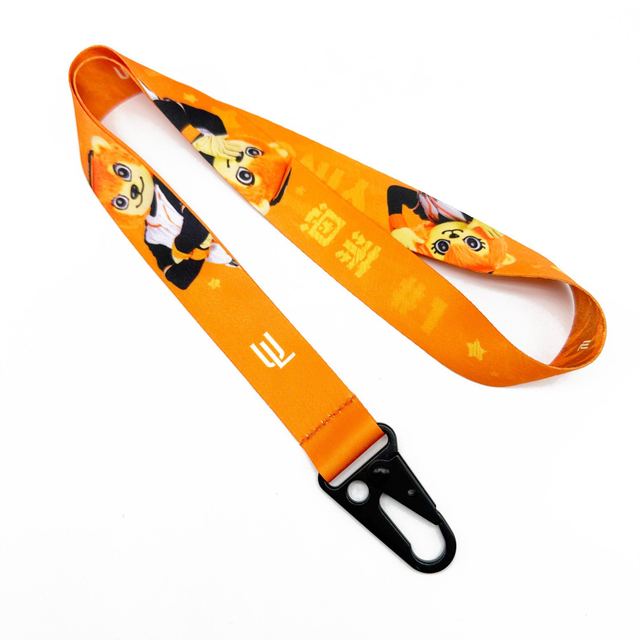 Metal Logo Cy 20*900mm China Card Holder Wrist Sublimation Custom Lanyard Factory