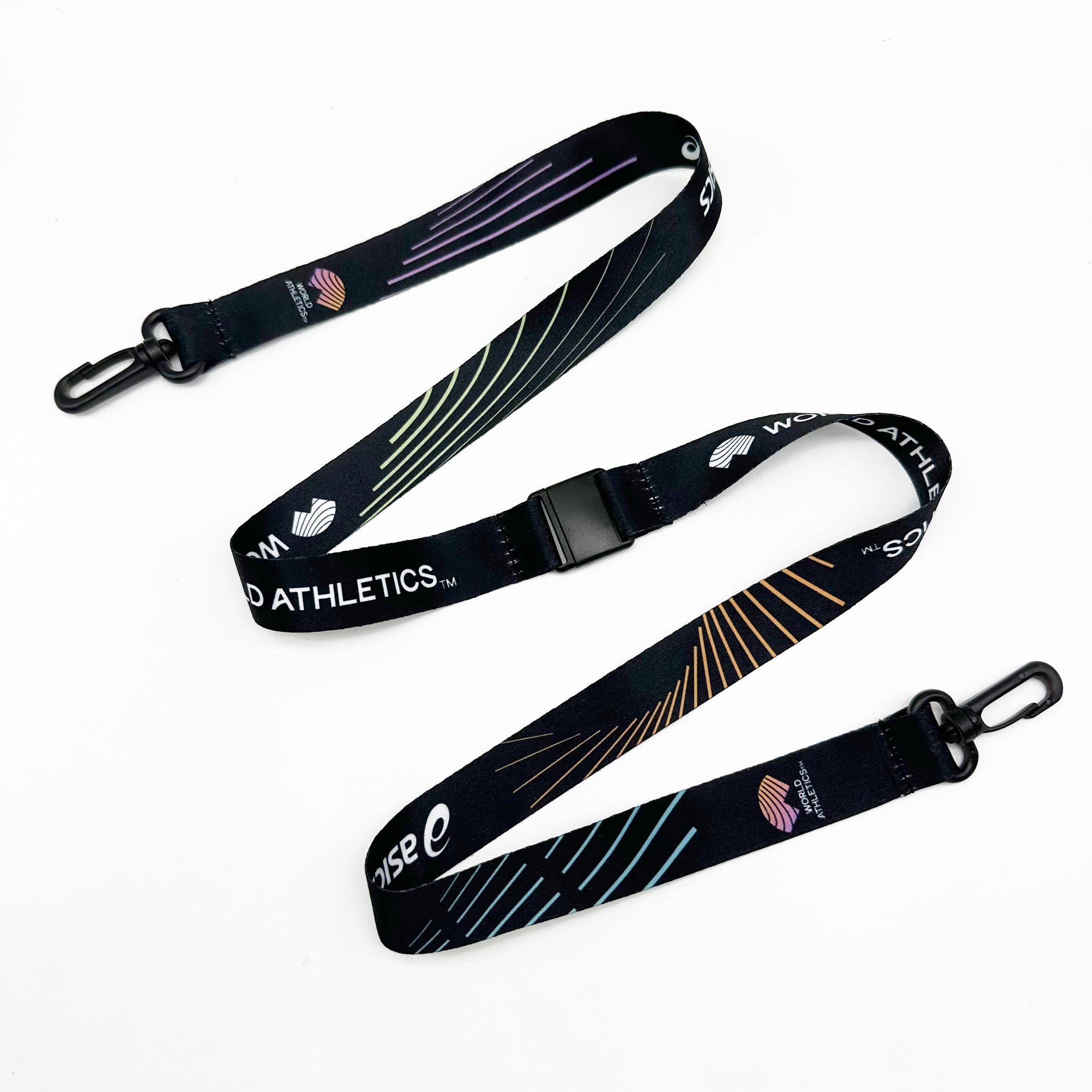 Factory Price Cy Blue 20*900mm China Keychain Card Holder Wrist Woven Lanyard