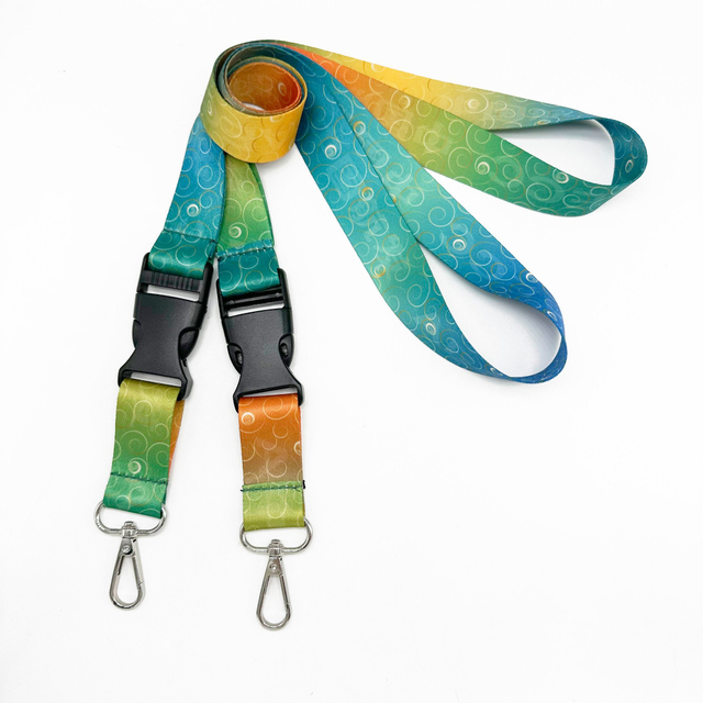 2021 Logo Bottle Cy 20*900mm China ID Card Holder Sublimation Transfer Lanyard