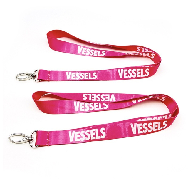 Blue Polyester Cy 20*900mm China Card Holder Custom Logo Lanyard with Good Service