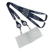 Custom Tubular Lanyard with Badge Reel and ID Card Hlder
