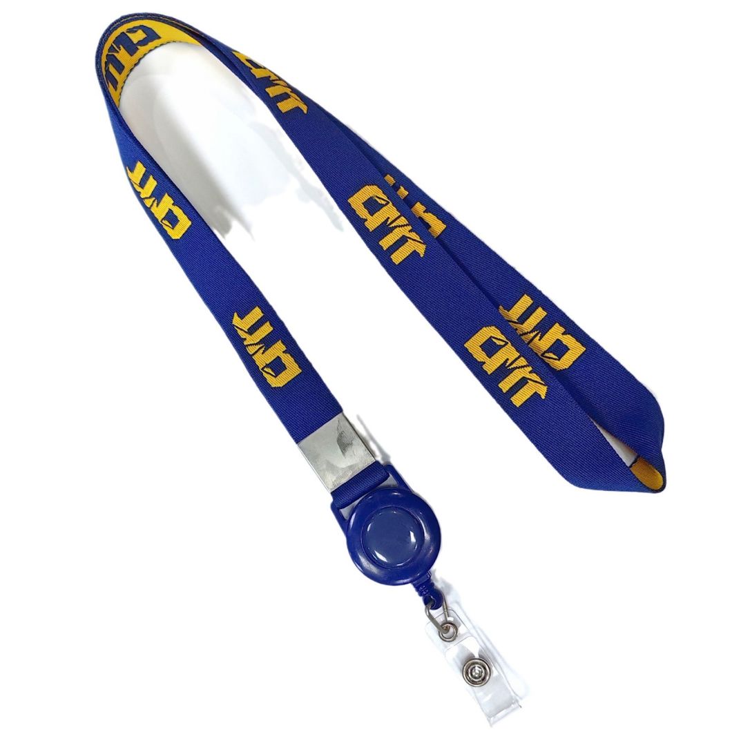 Promotional Custom Printed Neck Strap Badge Reel Retractable Lanyard