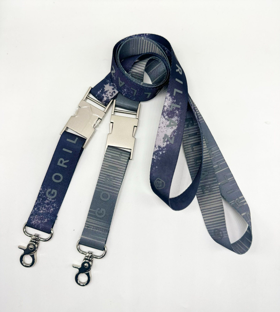 Custom Nylon Lanyard Silk Printing Lanyard for Promotional Gifts