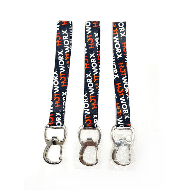 High Quality Beer Bottle Opener Polyester Transfer Release Missing Short Rope