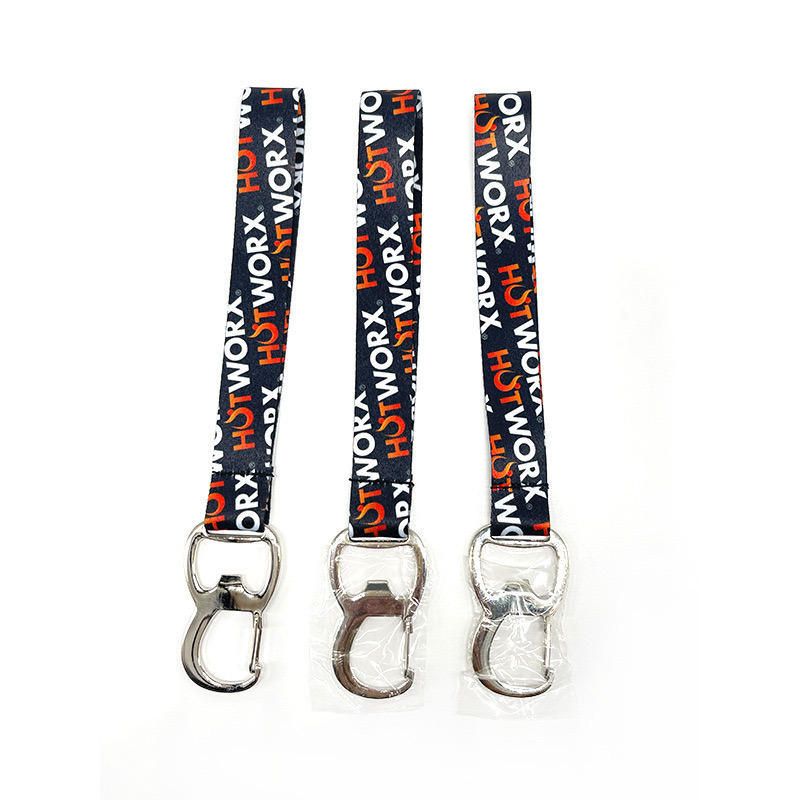 High Quality Beer Bottle Opener Polyester Transfer Release Missing Short Rope