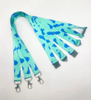 Environmentally Friendly and Recyclable Polyester RPET Ribbon with Logo Transfer and Safety Buckle Hanging Lanyard
